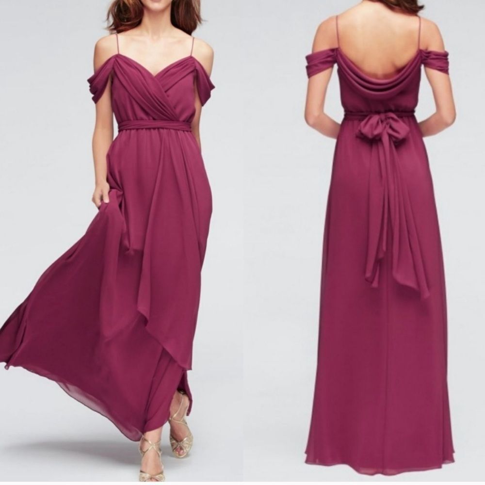 NWOT Watters & Watters Chiffon Bridesmaid Dress 2